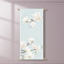 족자현수막J011 월배너 가랜드 돌잔치, 족자J011(대)_A형상족자, 배경만