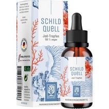독일 NATURTREU 요오드 영양제 액체 드랍 비건 50ml 150μg 요오드 칼륨, 1ea, 1개