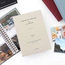하birthh_ALBUM 3X5앨범 이쁜 사진 PHOTO 포켓식 앨범집 접착식 예쁜첩 커플 포토북 소형♥hajm, ♥hajm블랙