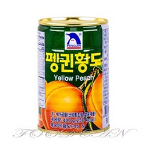 펭귄 황도 400g 복숭아 과일 통조림, 1개