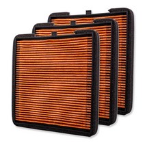 더뉴레이 17년- 에어컨필터 PM2.5 활성탄 YC02 3개[항균 탈취]