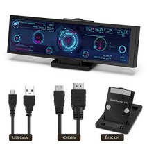 43인치 27인치 모니터 8.8 인치 긴 스트립 lcd 화면 hdmi 호환 usb 포트, 8.8인치 키트