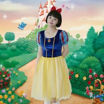 마롱패션 일곱난장이의 사과 공주 졸업사진 졸사 의상 대여 샵