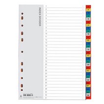 문화산업 PP 인덱스 31분류 바인더 내지 A693-7 A4/30P