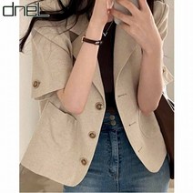 드넬 쓰리버튼반팔자켓DWJ31104A