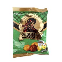 롯데 상담실 식당 디저트 스카치캔디 3가지맛 317g, 단품, 1개
