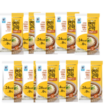 사조대림 면인곤약 우동면 200g x 10개 실곤약 다이어트식단