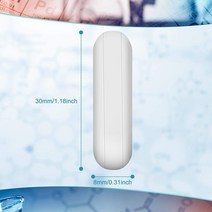 양념믹서기 배합기 PTFE 자석 교반기 믹서 막대 16 개 플레이트 스틱 (30mm/ 1.18 인치), 한개옵션0