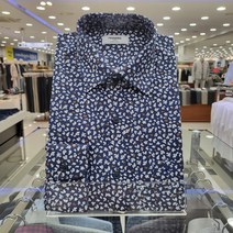 긴소매 플라워 프린트일반 셔츠 RLFSGP034