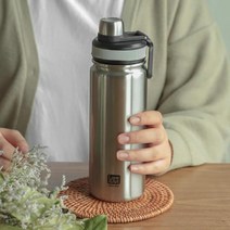 메그 진공단열 스포츠 보냉 보온병 700ml, 메그 보온병_블루