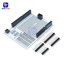 프로토 타입 PCB 개발 브레드 보드 확장 실드 Arduino R3 용 Protoshield 모듈 One Diy Kit 2.54mm