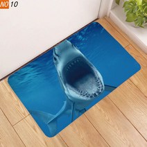 런닝머신매트 소음방지 홈짐 방음 매트 실내자전거 층간 Home Funny Shark Floor Mat 침실 복도 카펫 미끄, 12 Style K_03 120cm by 80cm
