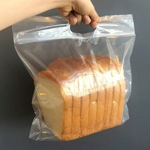 [소행섬] 무지 PE 손잡이 식빵봉투 30, 1000매입