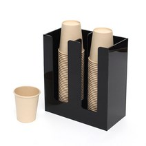 디작소 2구 종이컵 정리함 테이크아웃 디스펜서수거함, 선택완료, 단품없음