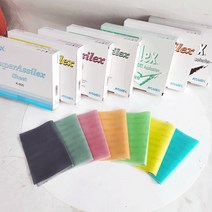 Kovax-더블 이글 스퀘어 드라이 밀 사포 2000 초 미세 연마 소프트 필름 마감 뷰티 오렌지 껍질, 04 1000 grit 25pcs