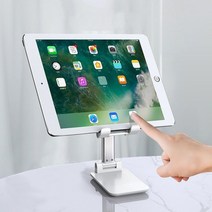 휴대폰 거치대 방송용 인강 독서실 드라마 영화 감상, 색상_그린