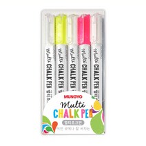 문교 멀티 초크펜/보드앤 유리펜 3색 세트 5본입/블랙 보드/유리