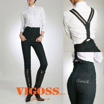 비고스 [비고스진] Vintage Washing Capri Band pants (JPCA-401)