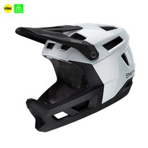 SMITH Mainline 스미스 메인라인 MTB 산악 자전거 풀페이스 밉스 헬멧 화이트 블랙