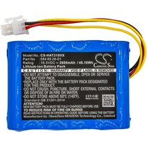 Cameron sino-2600mAh 배터리 Husqvarna Sileno City 스마트 SILENO R100Lic R130LiC r16olic R160LiC R200, 01 Black