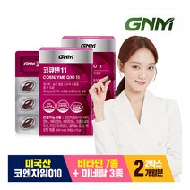 [GNM자연의품격] 코큐텐 11 2박스 (2개월분) / 코엔자임Q10 비오틴 비타민B 아연, 상세 설명 참조, 상세 설명 참조