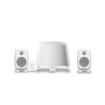 Genelec 제네릭 G One F One 2.1ch Home Set 화이트 액티브 스피커 & 서브우퍼 세트, G One F One Home Set 화이트
