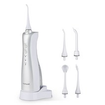 수압 칫솔 구강 치아 치간 세정기 휴대용 양치 물 치실 유도 충전식 치과 용수 +, 협력사, 하얀색, 우리를