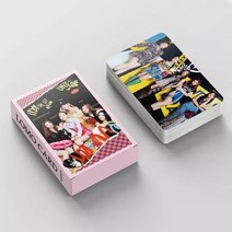 55 개대 Kpop 소녀 그룹 ITZY 전압 Lomo 카드 앨범 Photocards CRAZY IN LOVE HD 높은 사진 인쇄 팬 선물, ITZY-5