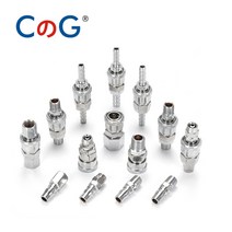 퀵커플러 매니폴드 CG 1Pcs 공압 피팅 공기 압축기 호스 퀵 커플러 플매트 카펫 러그 소켓 SP/PP/SM/PM/SH/PH/SF/PF C 타입 커넥터, [07] SF, [03] 40