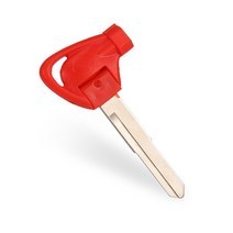 WhatsKey 10Pcs 바이크 오토바이 키 Blank Uncut For YAMAHA 자석 도난 방지 잠금 VOX BWS 4V BWS125 VOX50 GTR125 JOG EVO, [05] Right Red