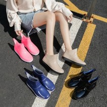 여성장화 레인부츠 발목부츠 패션 슈즈 방수신발 비올때