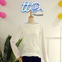 tto 보트넥 심플티셔츠(T21WTS12AX)
