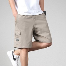 우일신 로만 남성 5부 카고 반바지 건빵 포켓