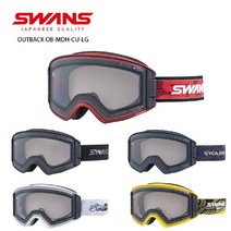 스키 보드 고글 SWANS OUTBACK 2024NEW 모델 일본직배송, Y