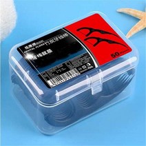 50 Pcs 대나무 숯 치실 치아 스틱 추천 치간 칫솔 클린 이쑤시개 Flosser, [01] BOX