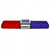 태양광 충전 장방향 경광등 1180mm