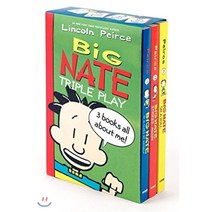 Big Nate Triple Play 챕터북 3종 Box Set : In a Class by Himself Big Nate Strikes Again Big ..., HarperCollins