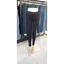 잠뱅이 (여성) 블랙 노말워싱 스키니핏 데님팬츠 JM1DSN958