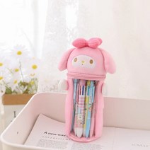 산리오 투명 필통 쿠로미 마이멜로디 4colour, 1+1 마이멜로디+폼폼푸린