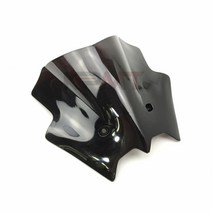 오토바이 라이저 윈드 스크린 KTM Duke 125 200 390 2011 디플렉터, 04 Black