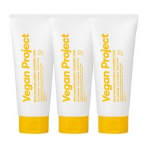 비건프로젝트 베타카로틴 당근 클렌징 폼 200ML*3구, (200ml*3개)