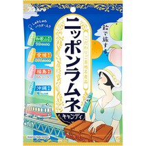 칸로 일본 라무네 캔디 80G×6봉, One Color, One Size