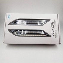 슬레이트지붕 지붕재 양철지붕 자동차 깜박이 DRL 슈퍼 밝은 DRL 자동차 주간 LED 라이트 범용 자동차 주, 01 Have Box_05 Yellow