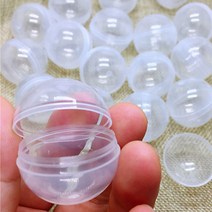 캡슐 뽑기 기계 자판기 100 조각품 조형물 공예품 조각상32mm 빈 투명 플라스틱 캔디 껌 볼 자동 기 장난감 없음, [01] 공간