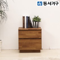 동서가구 라떼 600 2단 서랍장 DF918457, 멀바우화이트