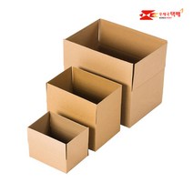 택배 상자 주문 제작 구매 대형 소형 쇼핑몰 무지 우체국 1호 2호 3호 4호 종이 공 박스, 우체국3호 340x250x210 (65장)