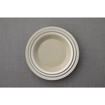 이이호시유미코 도자기접시 (3size 6colors), 파운브라운