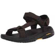 Skechers 남성용 오픈 토 샌들 스트랩 클로저 포함 브라운. 7