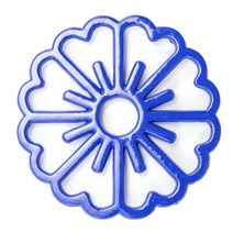 올드더치인터내셔널 트리벳 냄비받침 블룸, Dazzling Blue, 1개