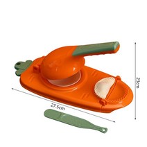2-In-1 만두 금형 프레스 스킨 롤링 반죽 기계 가정용 수동 베이킹 과자 주방, [08] TypeB-4
